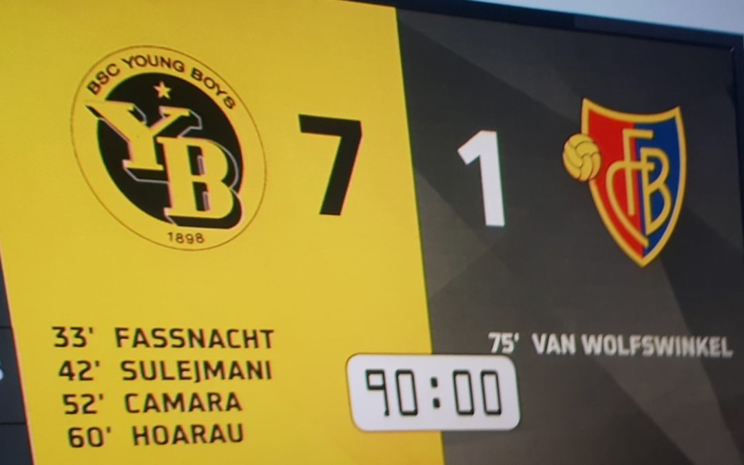 Against Manchester United we failed but this time we wrote history versus Basel